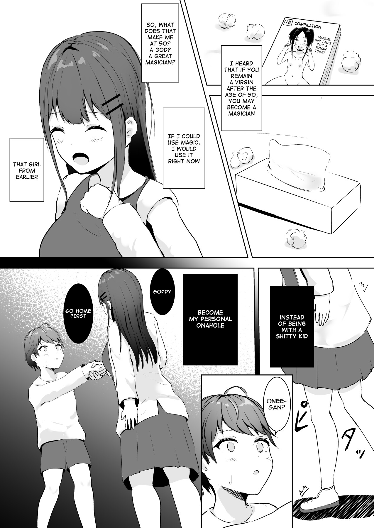 Hentai Manga Comic-Your very own meat onahole-Read-4